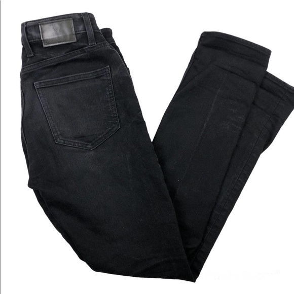 VEECE by Buckle Bank Slimster Black Straight Leg Stretch Denim Jeans Size 30/32 - Picture 2 of 6